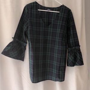 Vneck, wide sleeve, blouse